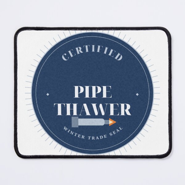 Item preview, Certified Pipe Thawer Plumber Torch Humor Tee designed and sold by thestevebro.