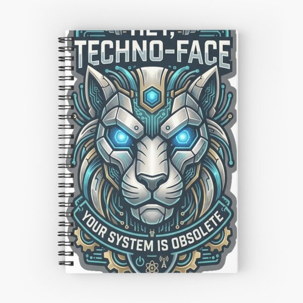 Item preview, Hey Techno Face System Obsolete Cyborg Panther designed and sold by Shopeeplayto ⭐⭐⭐⭐⭐.