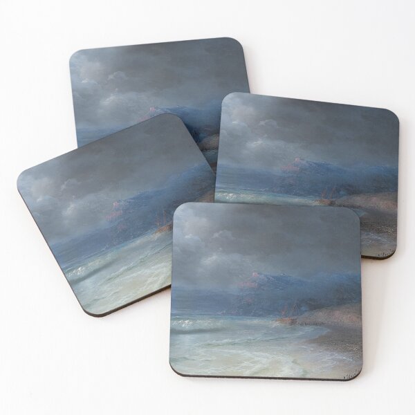 Item preview, Shipwreck on a Stormy Morning designed and sold by tomorrowsart.