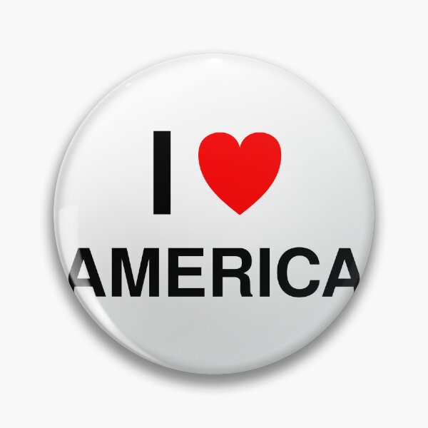 Item preview, I Love America - I Heart USA Patriotic Gift designed and sold by I Heart Everything.