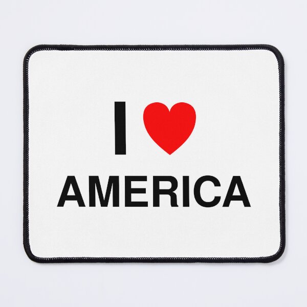 Item preview, I Love America - I Heart USA Patriotic Gift designed and sold by I Heart Everything.