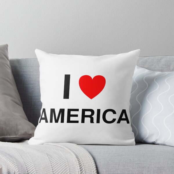 Item preview, I Love America - I Heart USA Patriotic Gift designed and sold by I Heart Everything.
