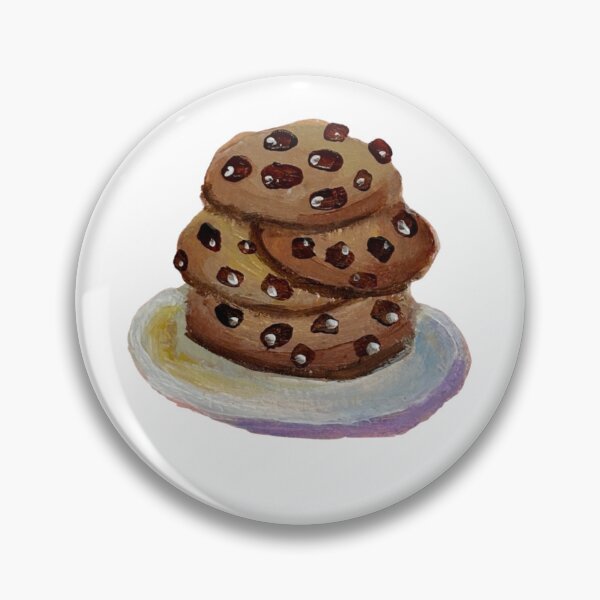 Item preview, Stack of Chocolate Chip Cookies Painting designed and sold by Pencil .
