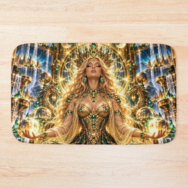 Item preview, Empress of the Eternal Golden Cosmos designed and sold by PurvaNimfaMagic.