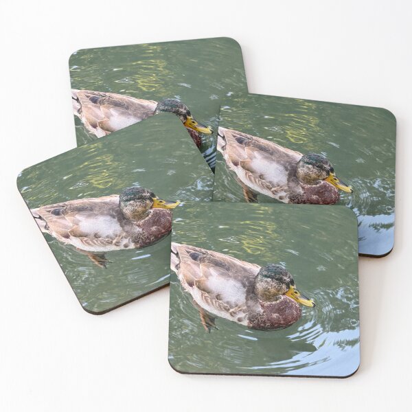 Item preview, Serene Mallard Duck Gliding on Rippled Water designed and sold by Astute-Artio-Photography.