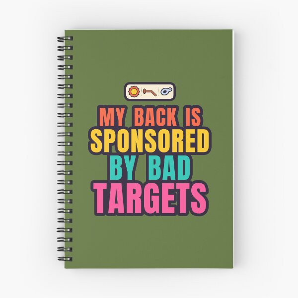 Item preview, My Back is Sponsored by Bad Targets - Metal Detecting Gift designed and sold by TribeGlyph.