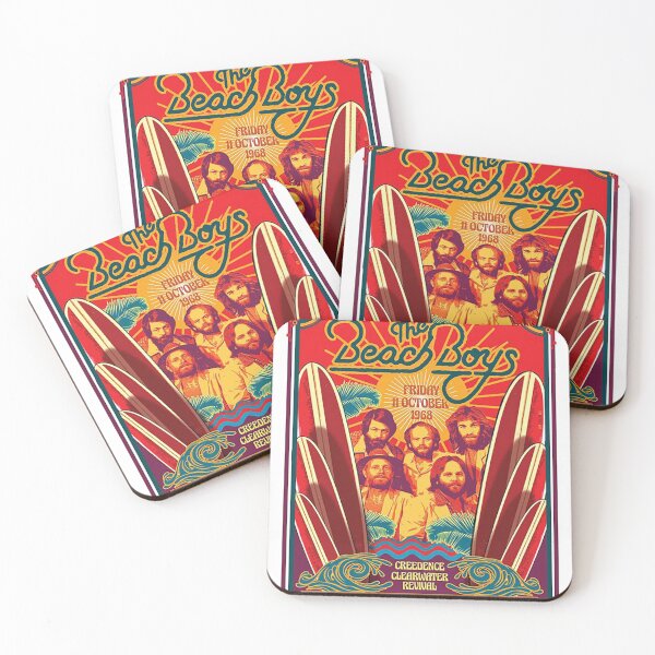 Item preview, The Beach Boys Original Custom Vintage Music Unique Poster Wall Art designed and sold by Cool Robot Bro..
