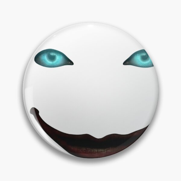 Item preview, Glowing Blue Eyes Creepy Smile Dark Face designed and sold by Gianlu1215.