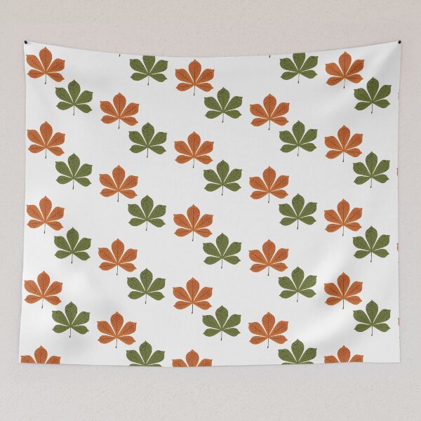 Item preview, Orange and Green maple leaf  designed and sold by BetweenForms.