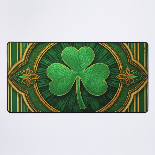 Item preview, Shamrock Deco designed and sold by AbstractAnom.