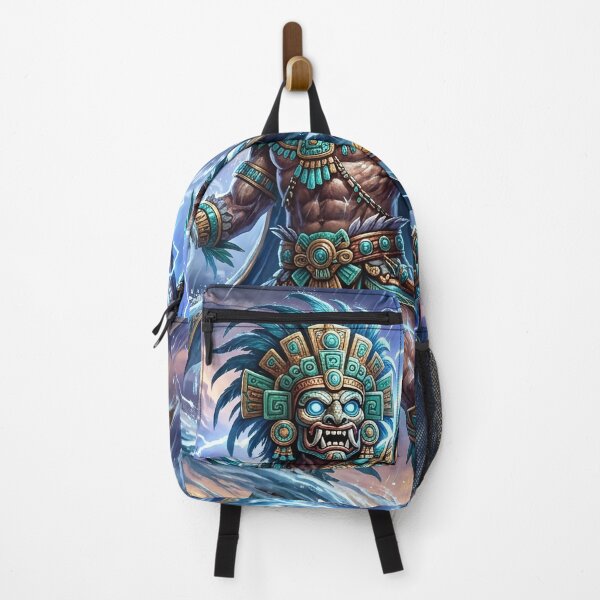 Item preview, Tlaloc God of Rain and Thunder - Aztec Mythology Art designed and sold by Lucid Dream Pixel.