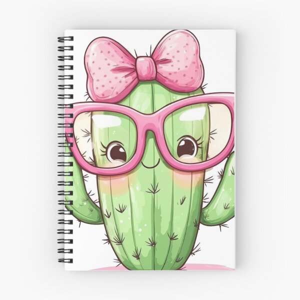 Item preview, Cute Cactus Wearing Pink Glasses and Bow    designed and sold by DesignByUmza.