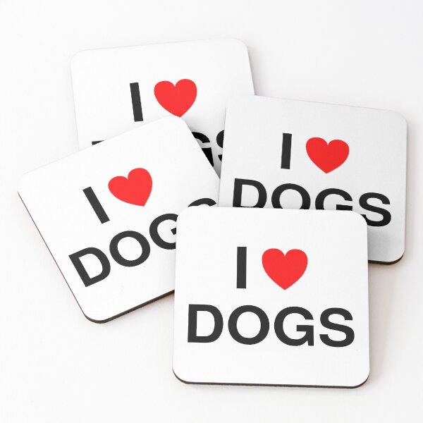Item preview, I Love Dogs - I Heart Dogs Dog Lover Gift designed and sold by I Heart Everything.