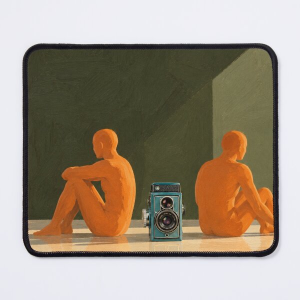 Item preview, 'Together, Apart' – Vintage Camera Figurative Art designed and sold by Moodzu.