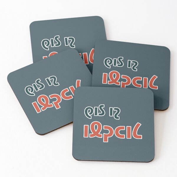 Item preview, This Is English (Shavian) designed and sold by Orca Chuckle Studios.