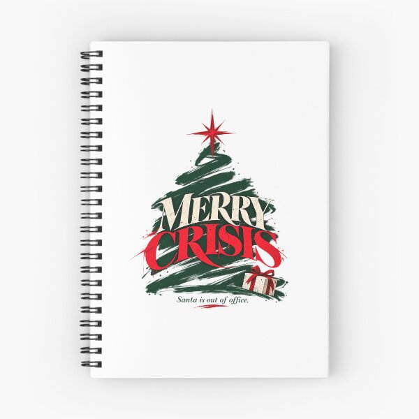 Item preview, Merry Crisis Santa Is Out Of Office Festive Humor designed and sold by zzz888.