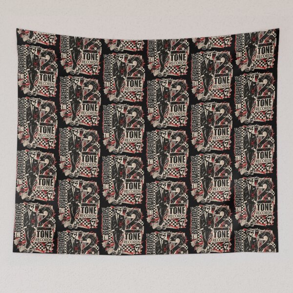 Item preview, The Specials 2 Tone Records – Vintage British Ska Punk Art designed and sold by SarcasmLounge.