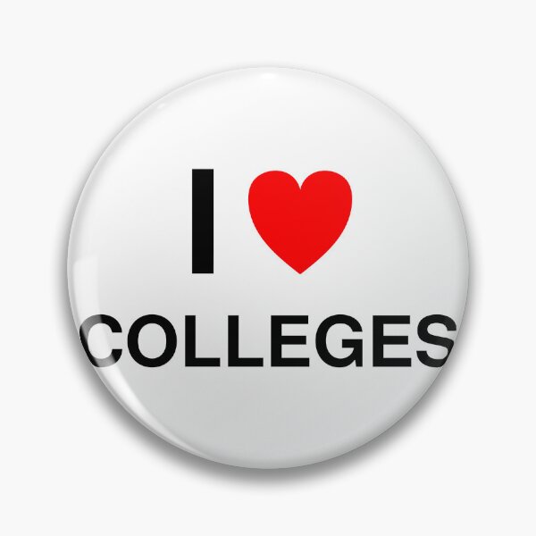 Item preview, I Love Colleges - College Student Campus Gift designed and sold by I Heart Everything.
