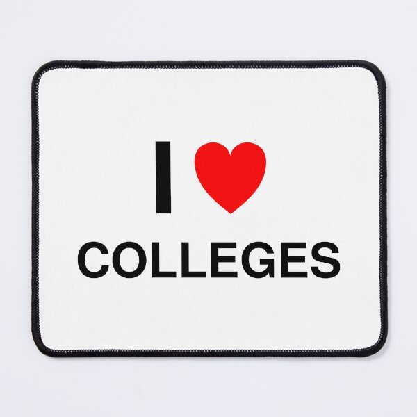 Item preview, I Love Colleges - College Student Campus Gift designed and sold by I Heart Everything.