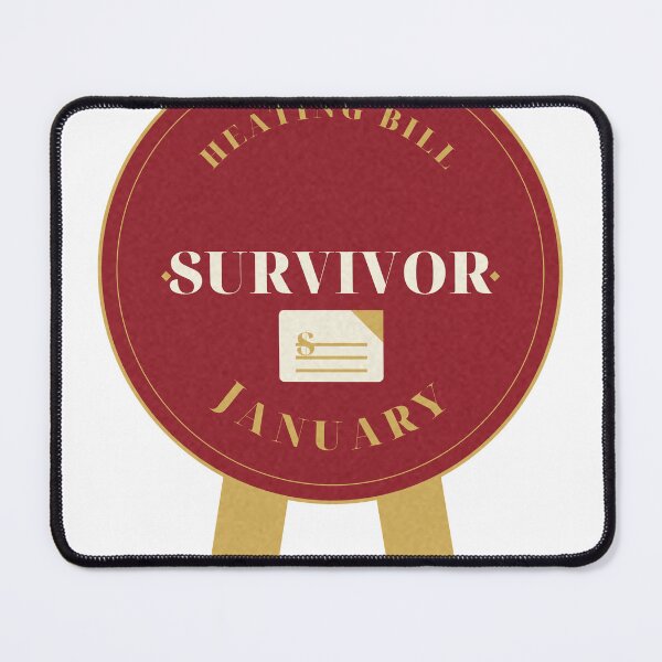 Item preview, Heating Bill Survivor Club Winter Homeowner Tee designed and sold by thestevebro.
