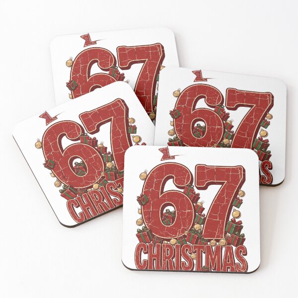 Item preview, Merry 6 7 Christmas Shirt - Funny Viral Meme Holiday Tee designed and sold by KERK Art and Design.