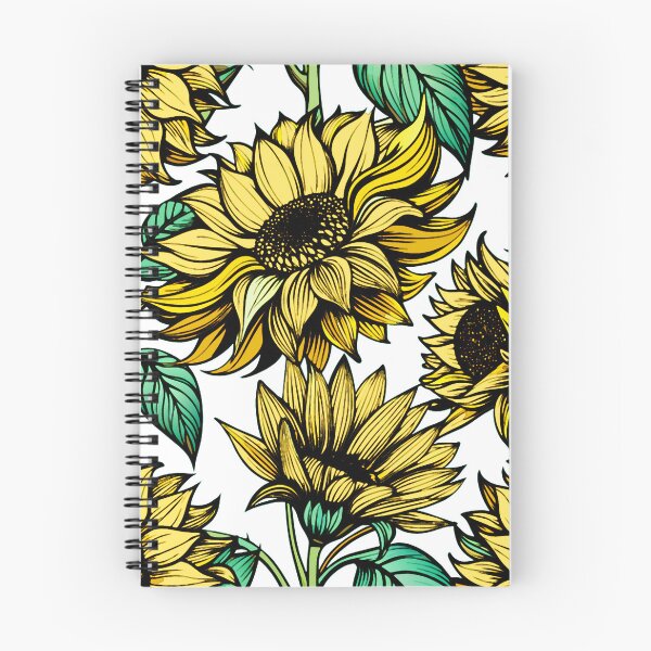 Item preview, Vintage Sunflower Yellow Decorative Floral Pattern designed and sold by FemmePod.