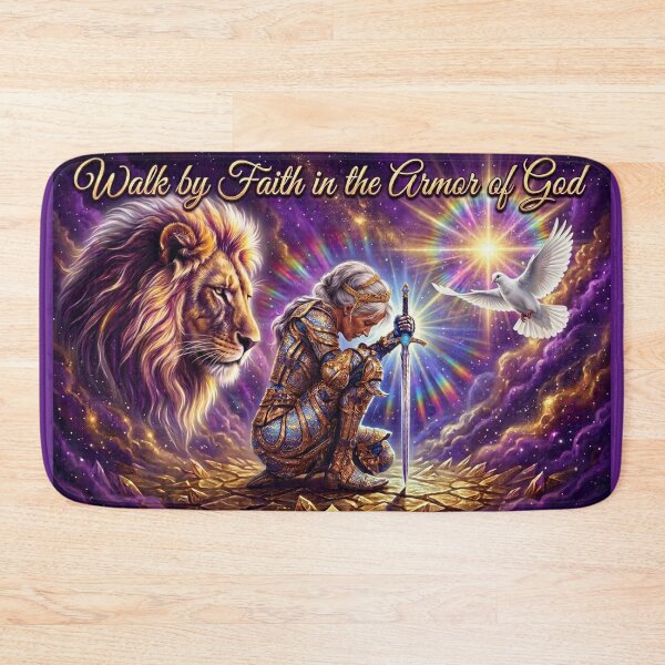 Item preview, Walk by Faith Armor of God: Praying in The Spirit (Older Warrior Woman) designed and sold by Tracie J.