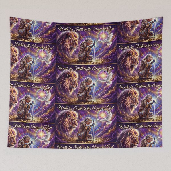 Item preview, Walk by Faith Armor of God: Praying in The Spirit (Older Warrior Woman) designed and sold by Tracie J.