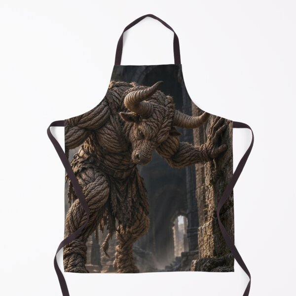Item preview, Minotaur in a Ruined Stone Labyrinth designed and sold by JUTElCONIC.