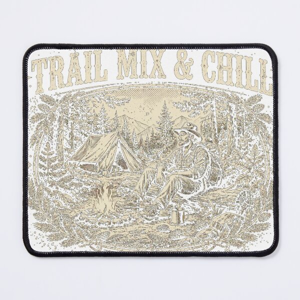 Item preview, Trail Mix and Chill T-Shirt – Funny Hiking Camping Relax Tee designed and sold by Worn and Witty.