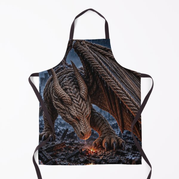Item preview, Dragon Shielding a Glowing Ember in Burned Ruins designed and sold by JUTElCONIC.
