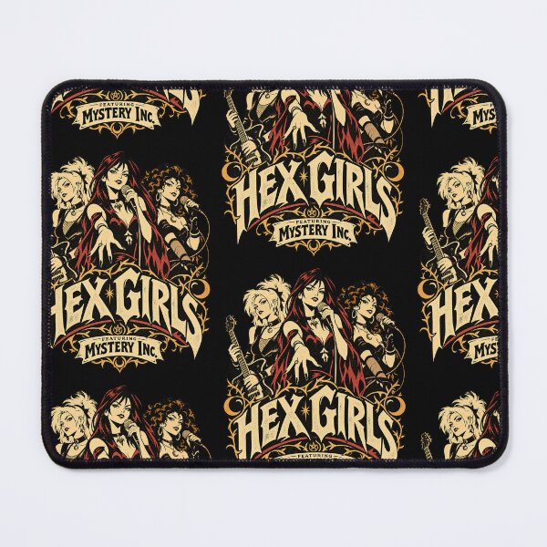 Item preview, Hex Girls Featuring Mystery Inc – Gothic Rock Witchy Band Art designed and sold by chooseur1outfit.