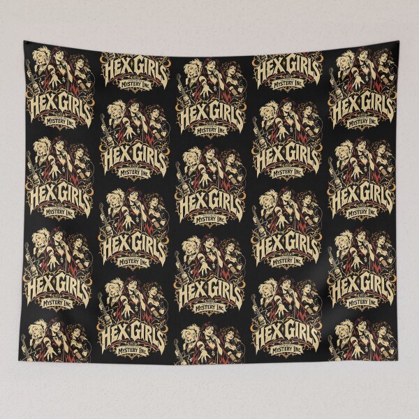 Item preview, Hex Girls Featuring Mystery Inc – Gothic Rock Witchy Band Art designed and sold by chooseur1outfit.