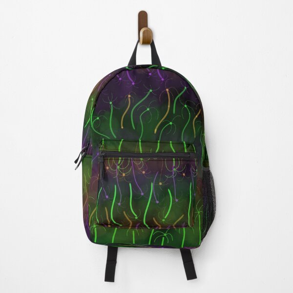 Item preview, Neon bioluminescent wavy squiggle line pattern designed and sold by Bywithrose instant studio.