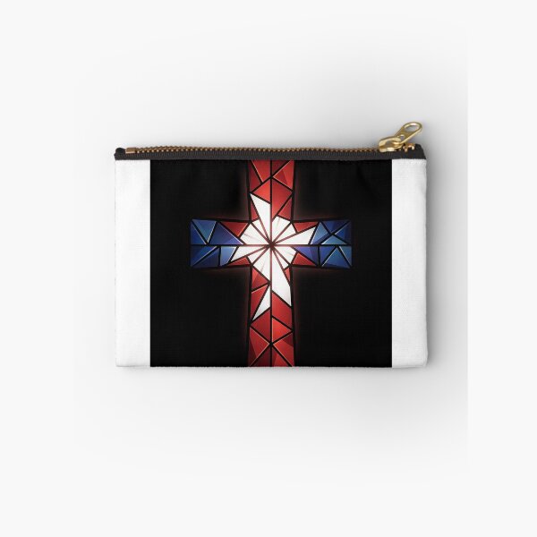 Item preview, Stained Glass Cross Window Art designed and sold by Gangster-Design.