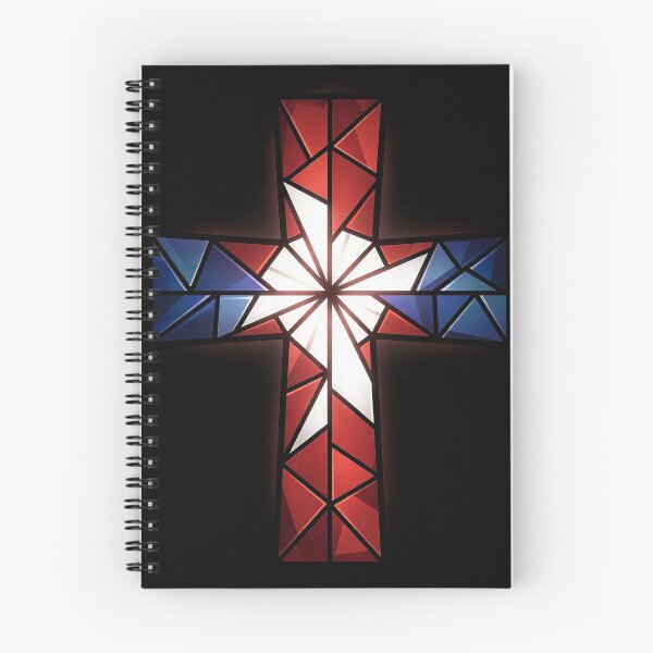 Item preview, Stained Glass Cross Window Art designed and sold by Gangster-Design.