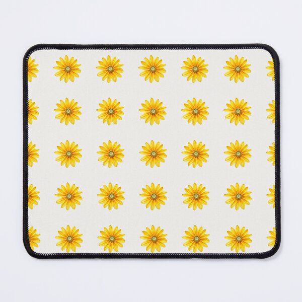 Item preview, Yellow daisy floral pattern designed and sold by ArtBySafia.