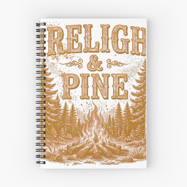 Item preview, Firelight and Pine T-Shirt – Vintage Campfire Forest Camping Tee designed and sold by Worn and Witty.