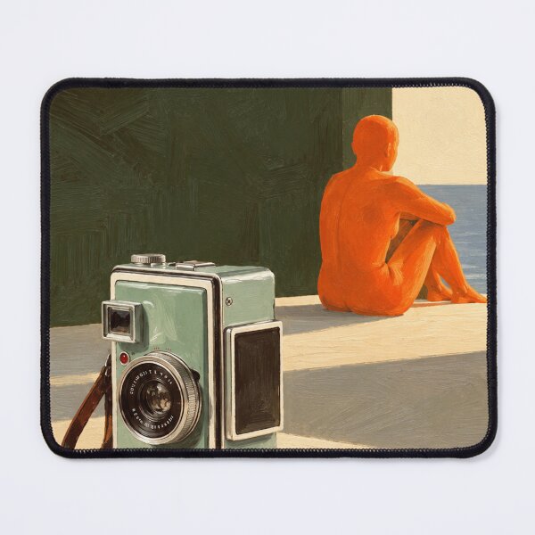 Item preview, 'Toward the Sea' – Retro Camera Figurative Wall Art designed and sold by Moodzu.