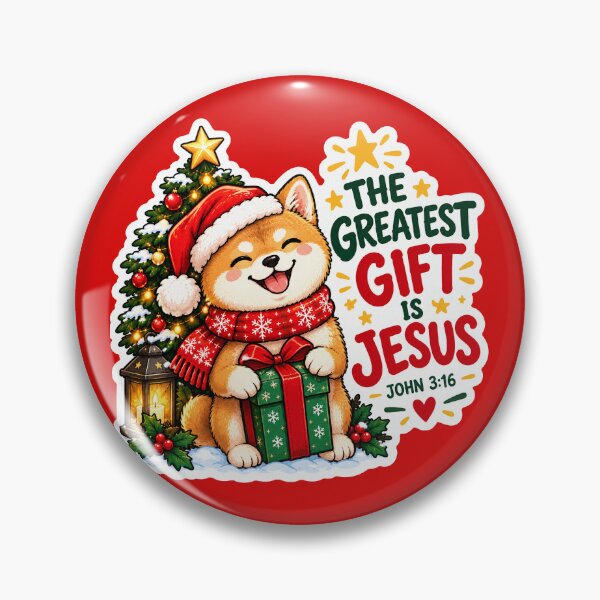 Item preview, John 3:16 The Greatest Gift is JESUS designed and sold by plushism.