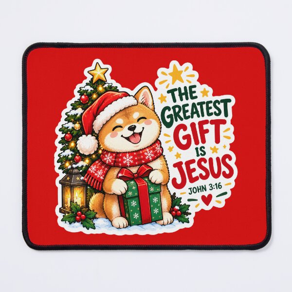 Item preview, John 3:16 The Greatest Gift is JESUS designed and sold by plushism.