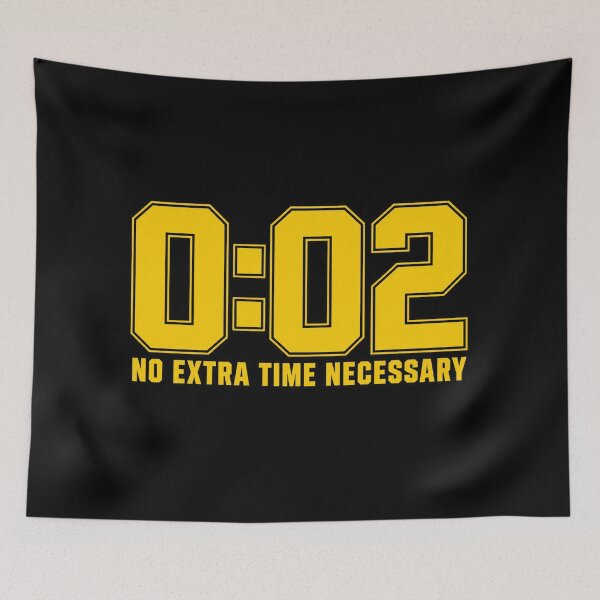 Item preview, 002 No Extra Time Necessary Football Design Performance designed and sold by Trendably.