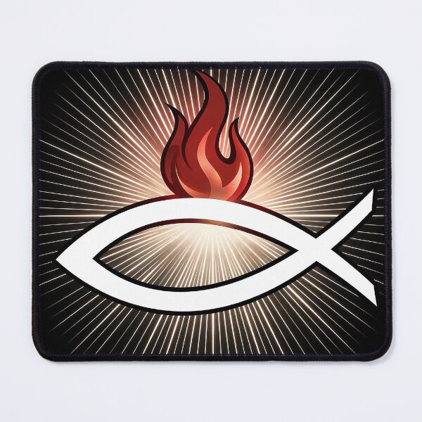 Item preview, Ichthys Fish Symbol Faith Art designed and sold by Gangster-Design.