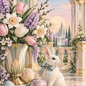 Artwork thumbnail, Springtime Splendor by AbstractAnom