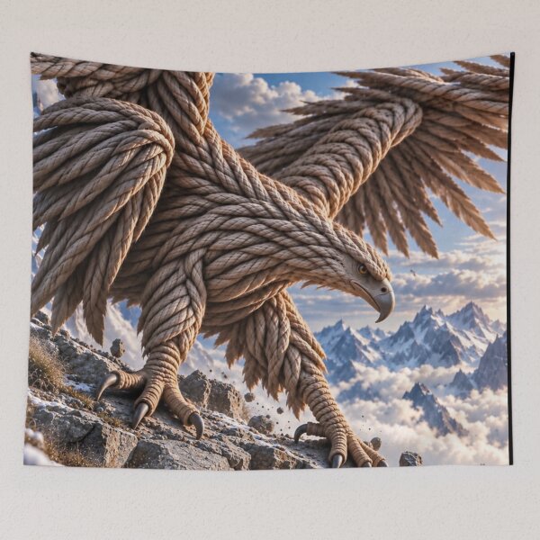 Item preview, Roc on a Breaking Mountain Cliff designed and sold by JUTElCONIC.