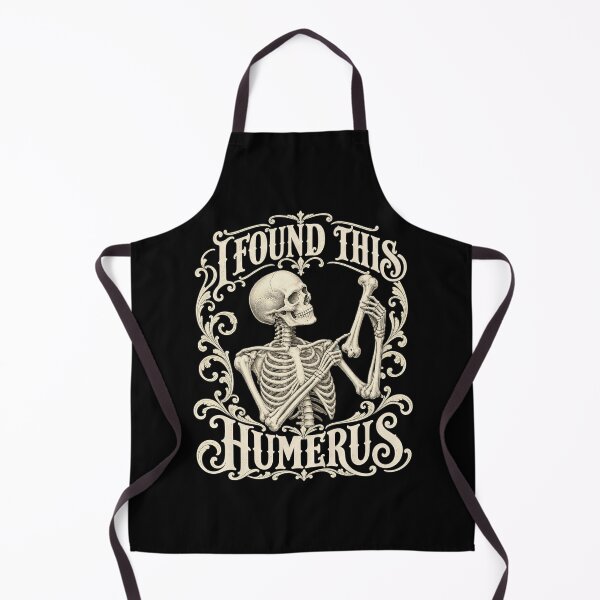 Item preview, I Found This Humerus Vintage Engraved Skeleton Bone Artwork designed and sold by Aqouiatiqe.