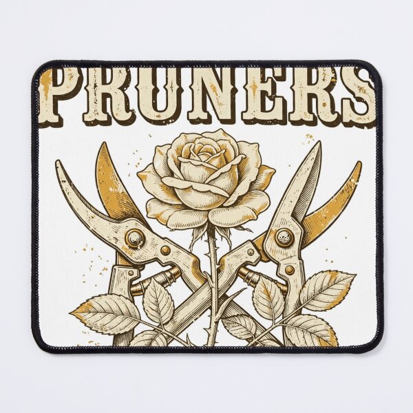 Item preview, Petals and Pruners T-Shirt – Vintage Rose Gardening Flower Tee designed and sold by Worn and Witty.