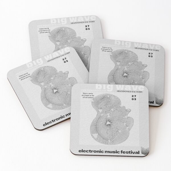 Item preview, Electronic Music Festival designed and sold by KausaWorks.