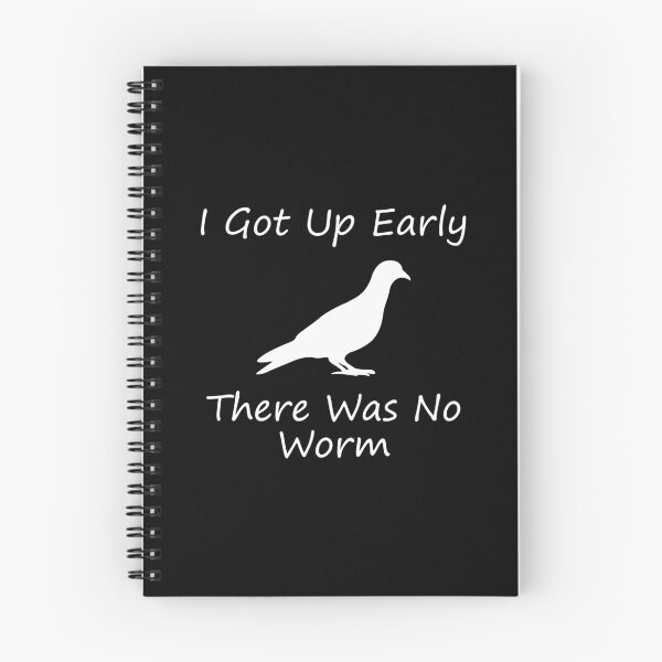 Item preview, I Got Up Early There Was No Worm designed and sold by NPC-wear.