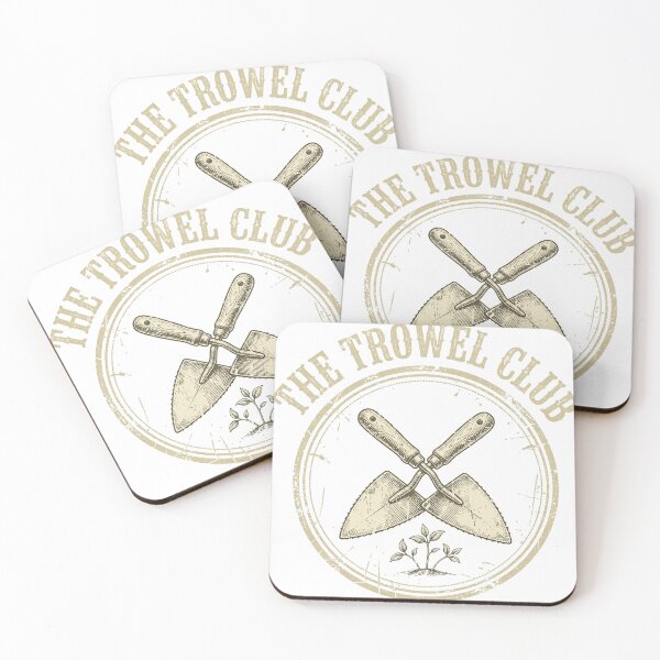 Item preview, The Trowel Club T-Shirt – Funny Gardener Badge Tee, Plant Lover Gift designed and sold by Worn and Witty.
